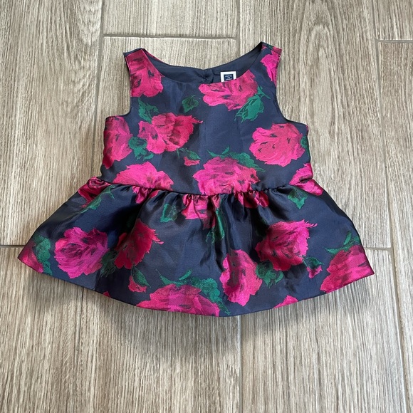 Janie and Jack Other - COPY - EUC Janie and Jack Gorgeous Floral Peplum Blouse